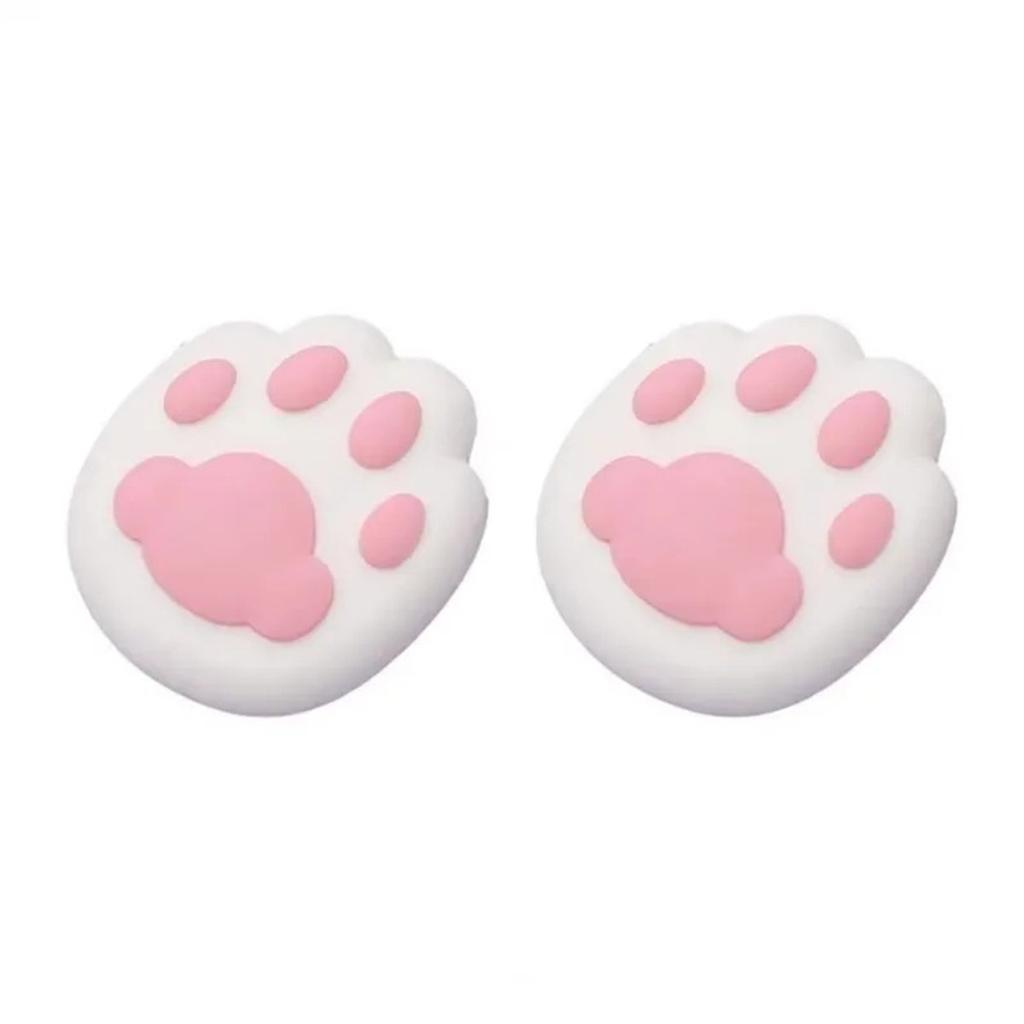 1PCS Wall Protector Door Handle Bumper Guard Stopper Anti-slip Sticker Self Adhesive Rubber Cute Cat Paw Door Crash Pad Stops