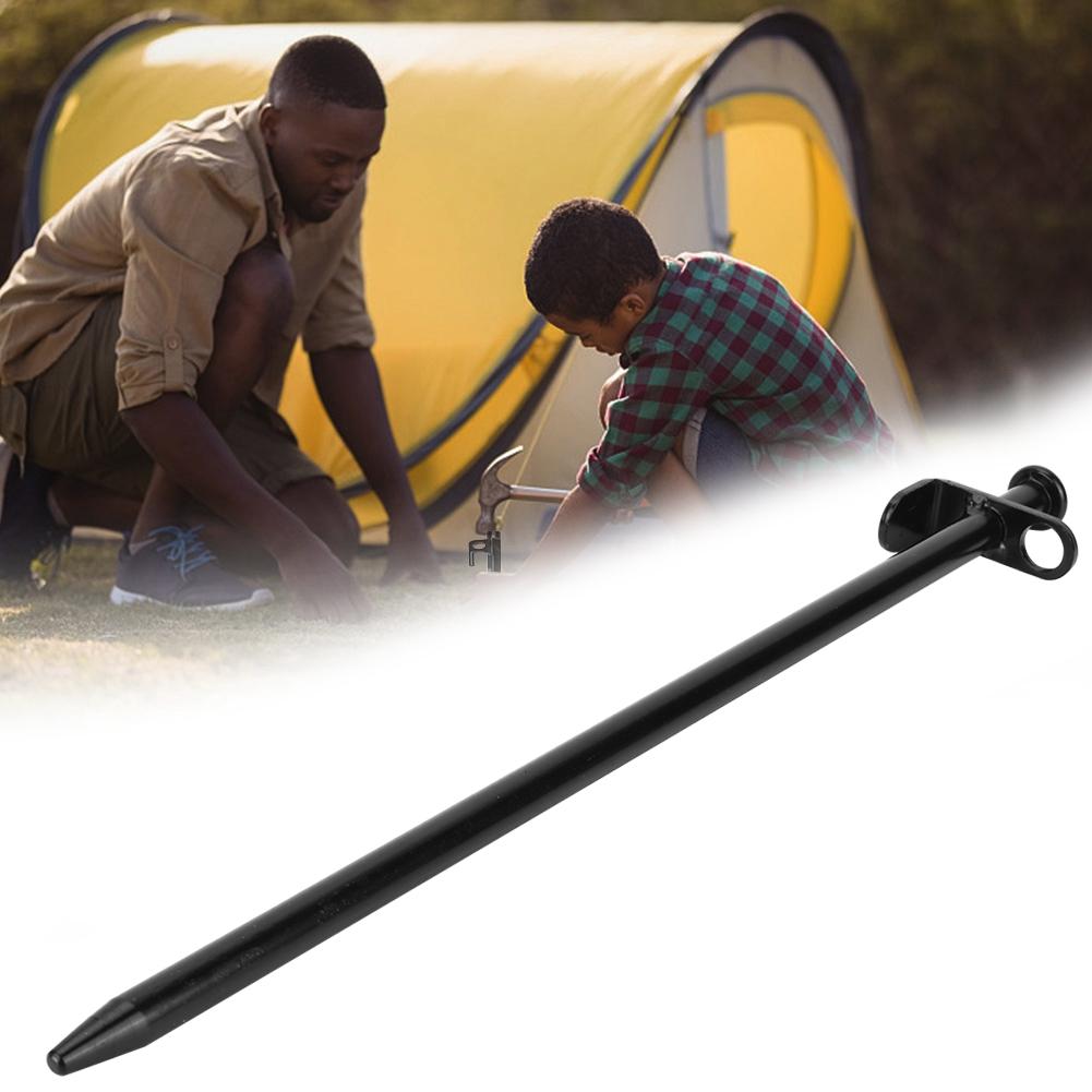 

4 шт. Стальные Удлиненные Колышки для Палатки для Кемпинга, Путешествий на Природе, Пляжа(30см)