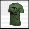 Combat T-shirt Military Combat Veteran Infantryman Gunner Tactical Assault Tee