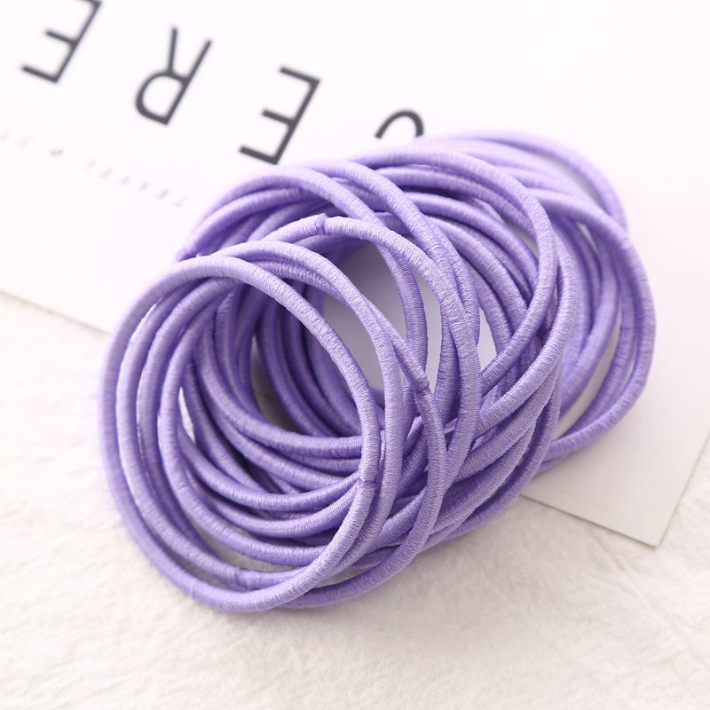 Korean Double-Strand Thin Rubber Band Hair Ties - Small Accessories