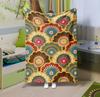 1PC Throw Fantasy Mushroom Flannel Blanket Forest Mushroom arts Bohemia style Soft thin Blankets for Home Car Camping Nap Picnic