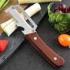 2pcs Stainless Steel Peeler With Wooden Handle Premium Vegetable Peeler Household Fruits Vegetables Scraping Tools Bottle Opener