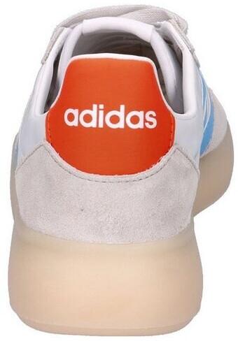 Кроссовки Adidas Barreda Decode облачно-белые/полусиние лопнувшие/полуоранжевые