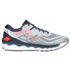 Mizuno Wave Sky 4 Chaussures de Sport Basses Baskets Homme Gris Bleu J1GC200242