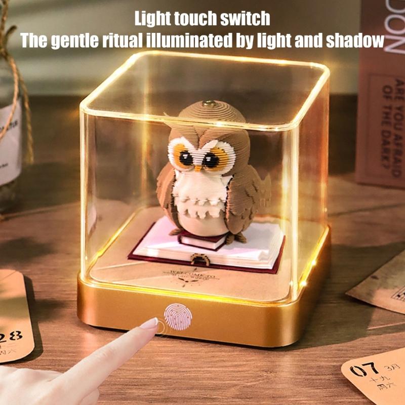Sophisticated 3D Paper Sculpture Date Planner With Included Light Perfect For Home And Office Use