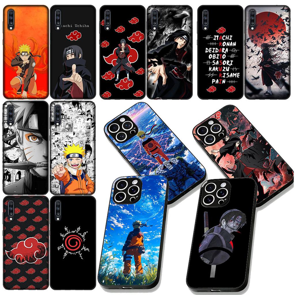 Itachi Uchiha Akatsuki Narutos Protective Cover for Samsung Galaxy S25 Edge S24 S23 FE Plus Ultra A16 A15 A55 A57 5G Phone Case