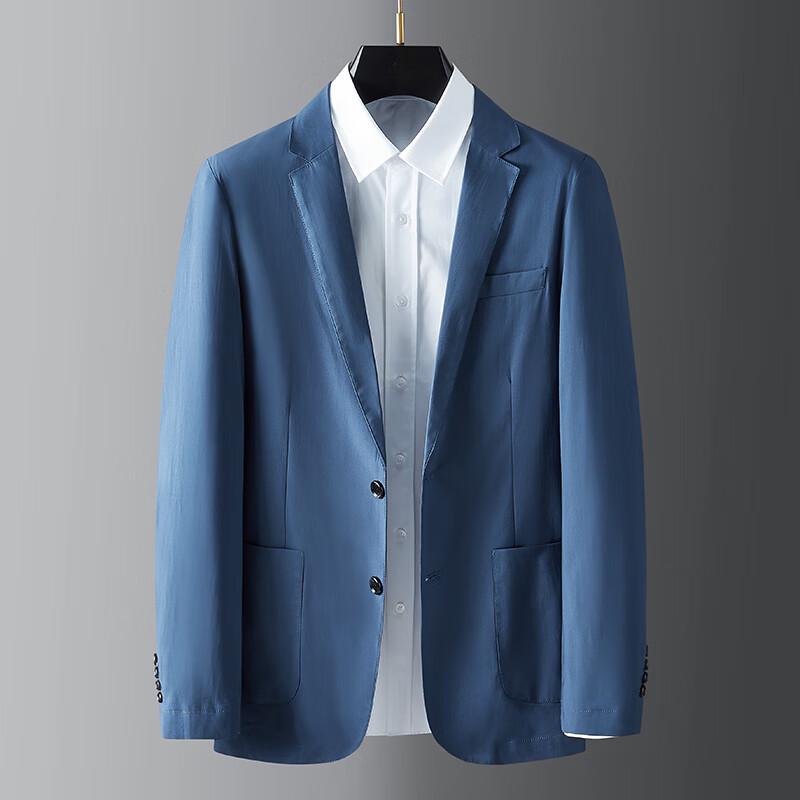 IMAGINEX Men's Casual Cotton Blend Two-Button Blazer