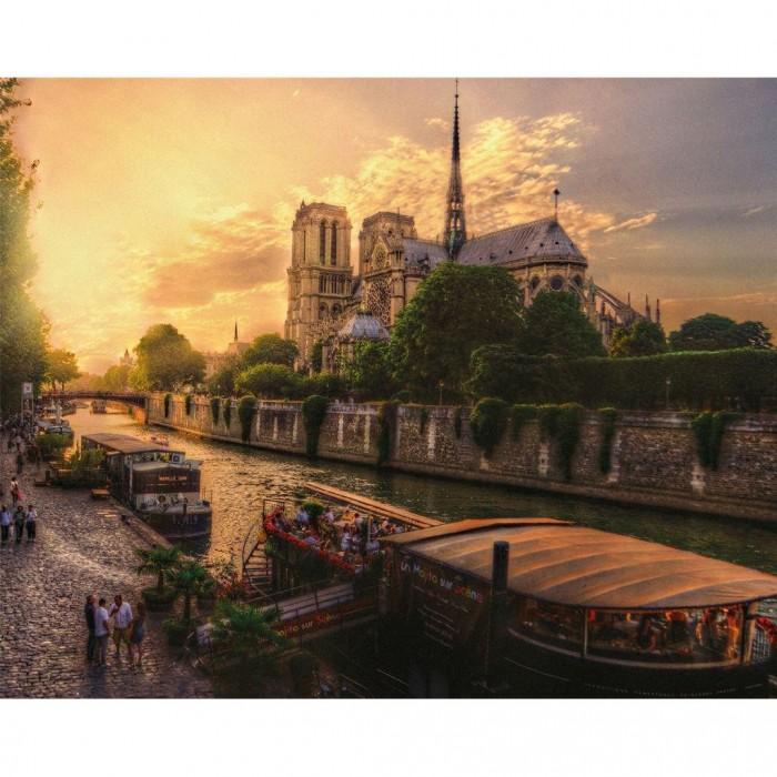 Pyramid International Obraz na plátně katedrály Notre-Dame v Paříži
