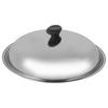 Stainless Steel Pot Lid 34Cm Anti-Scald Cover For Pots Pans Oil Splatter Guard Heat Resistant Cooking Tool Kitchen Gadget