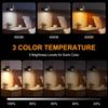 Dimmable Wall Light Indoor Remote Control 4000K Neutral White Magnet Lamp 360 Usb Rechargeable Wireless Led Sconces Lights Bulb