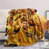Borussia Dortmund Print FlAannel Blanket, High quality Comfortable for All Seasons, Home Decor, Warmth and Comfort