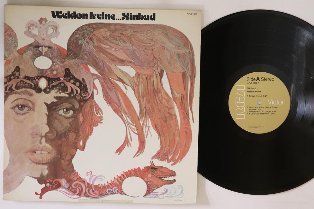 

LP Record WELDON IRVINE Sinbad APL11363 RCA 1976 US Jazz Used