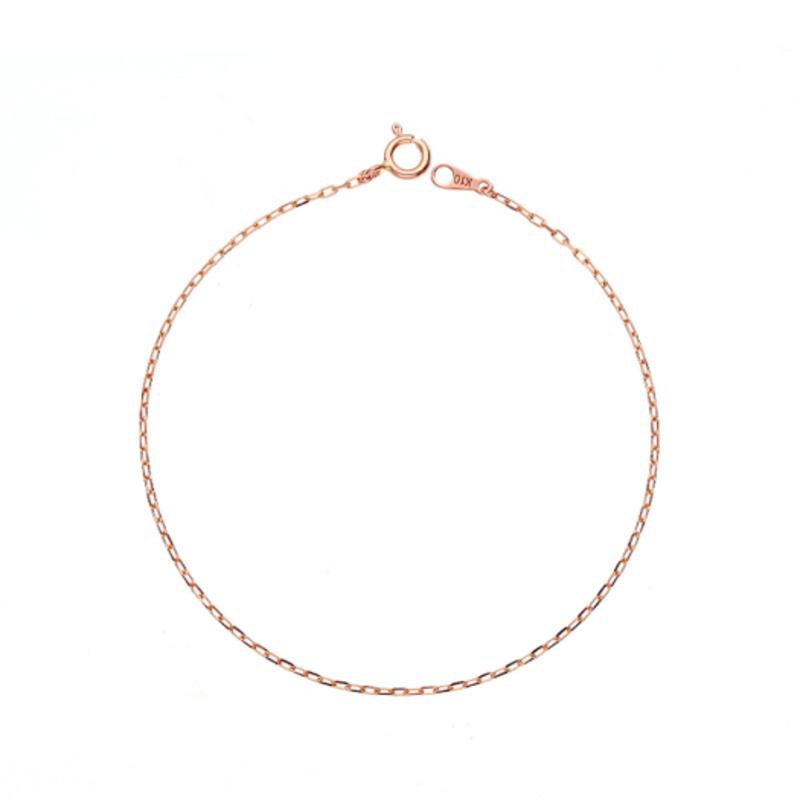 miniGOLD [10K] C-chain 3-pun Bracelet BOOM0002-G