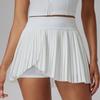 Sportlicher Tennisrock für Damen aus Polyesterstoff für Sommersport und Fitness