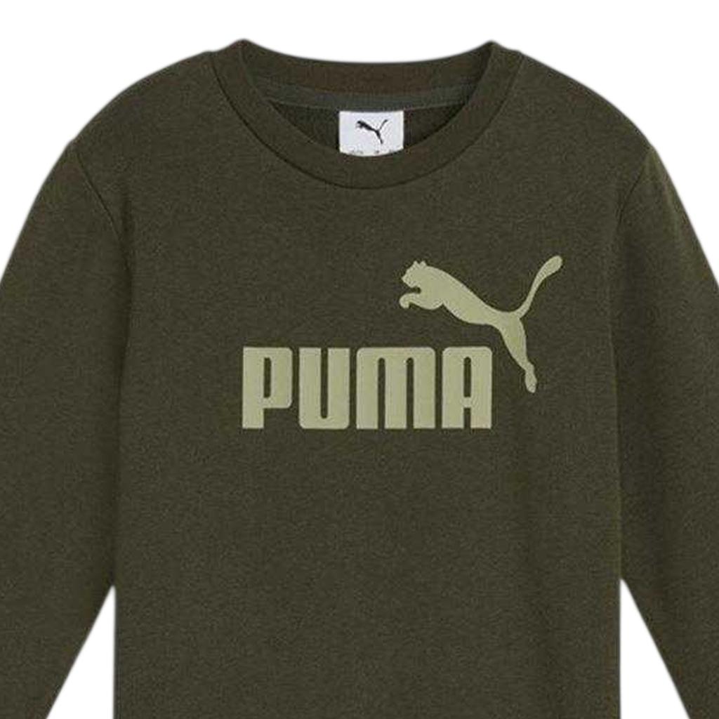 Puma Dziecięcy/Dziecięcy Komplet Dresowy z Fleeceu z Logo Nr 1