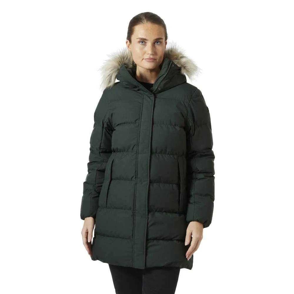 Helly Hansen Damen Grün Parka Mit Kapuze, Blossom - Bild 2