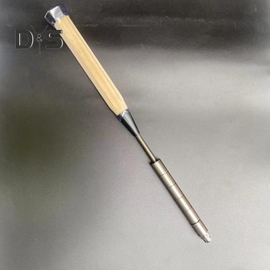 Badmintonschläger-Trainingsgerät, rutschfester Griff, realistisches Design, Edelstahlkonstruktion, Badminton-Schwungtrainer