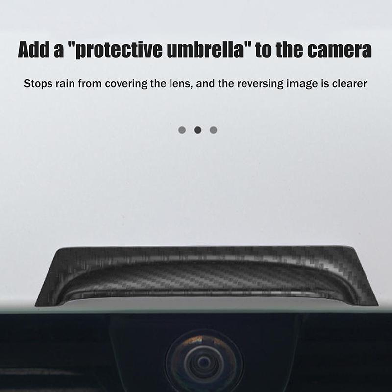 2Pcs Car Rear Camera Rain Cover Automobile Rear Camera Rain Shield Waterproof Protection Protector Car Accessories For Daily Dri