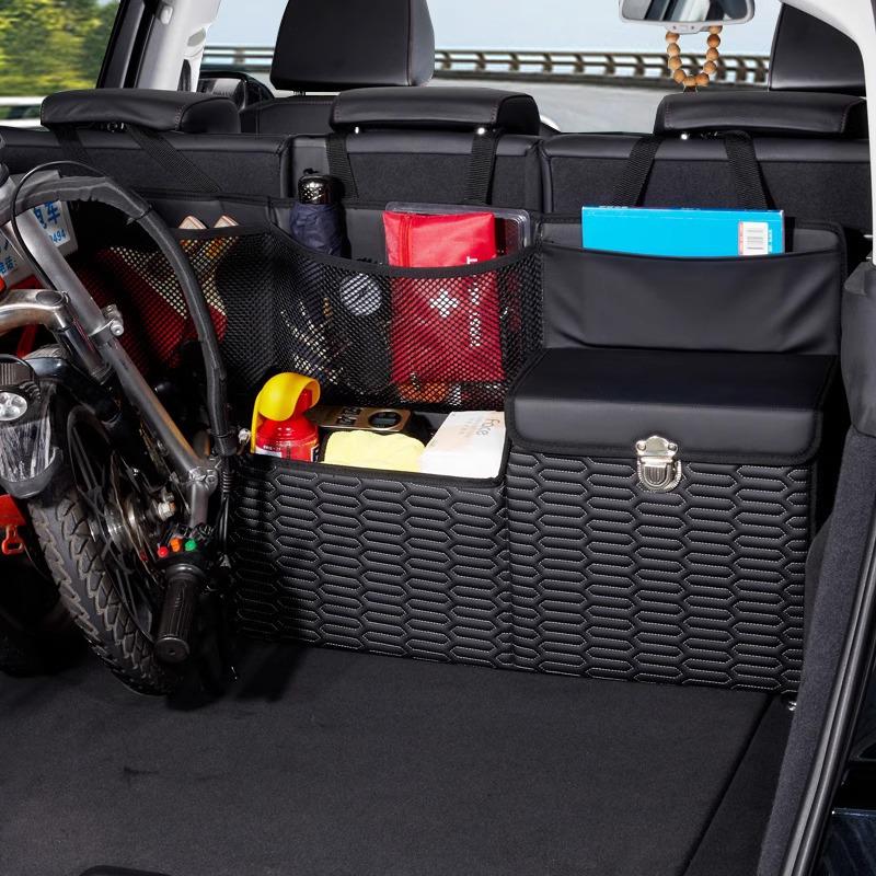 Car Trunk Organizer Hanging Storage Bag for SUV and Seat Back