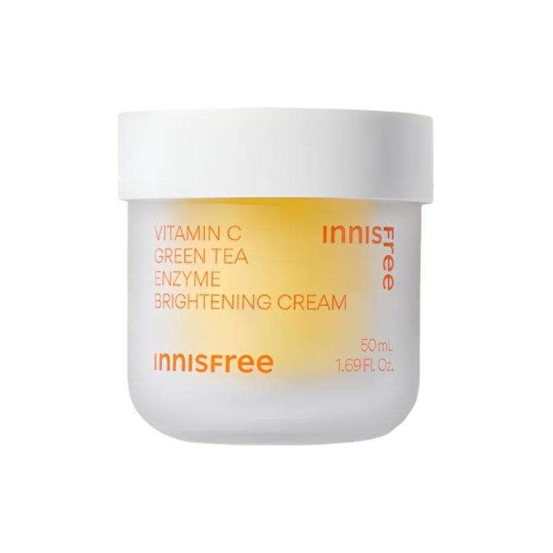 Innisfree cream soothing and hydrating Vitamin green tea enzyme moisturizing cream-50ml bottle