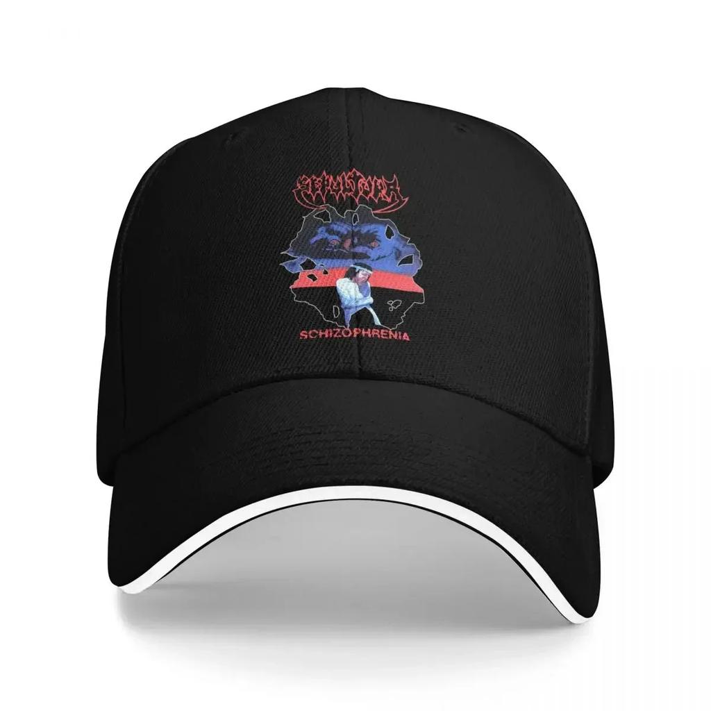 Sepultura Schizophrenia Grafik Outdoor Abenteuer Kappe Baseballkappe Baseballkappe Herren