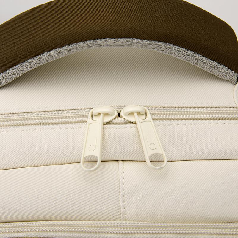 Junior High School Student Schoolbag Children Contrast Color Backpack Women's Large Capacity Backpack