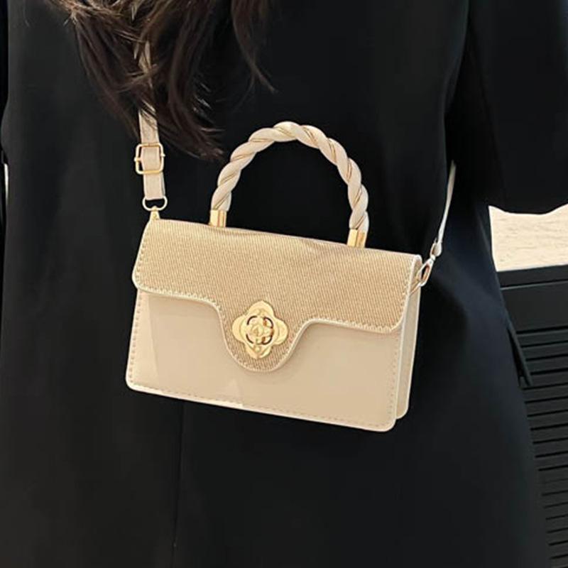 Popular small bag women 2025 new fashion retro messenger bag matte portable small square bag