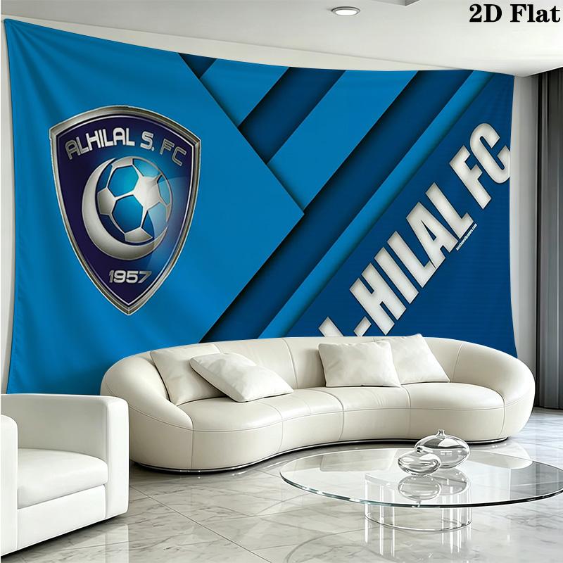 Al-Hilal Wall Tapestry Aesthetic Wall Hanging Printed Fabric Blanket Decorative Tapestries for Bedroom Living Room Home Decor