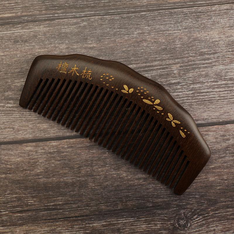 Women Hair Brush Wooden Comb Natural Beauty and Make Up Eco Friendly Custom Comb