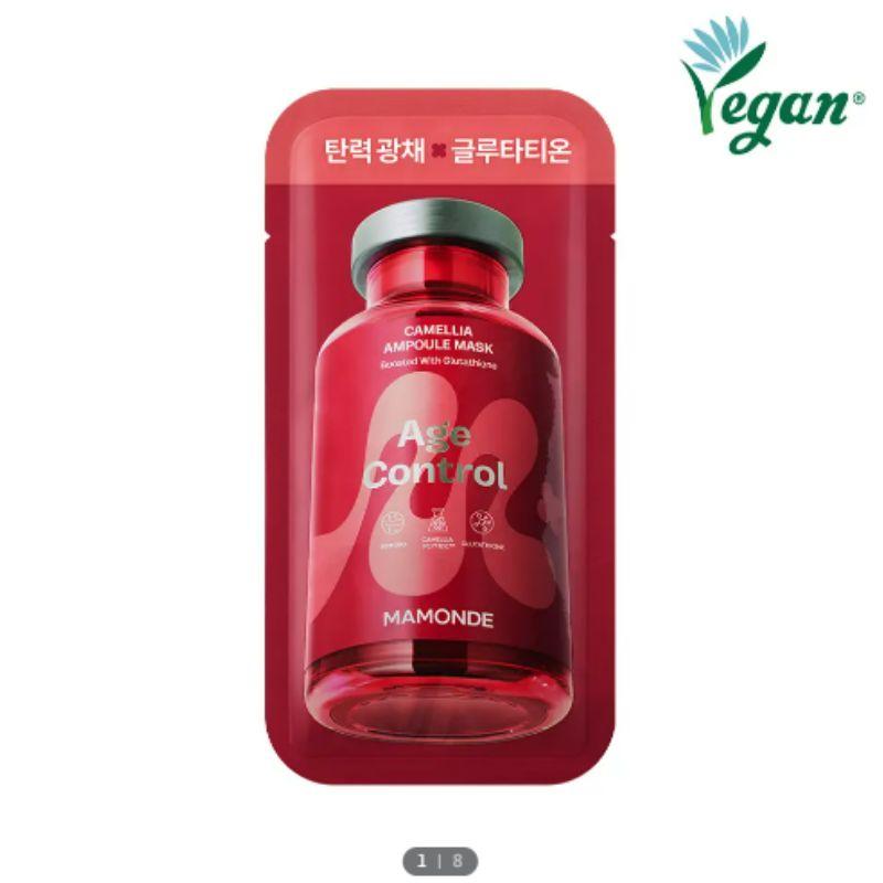 Mamonde Age Control Camellia Ampoule Mask Pack 1 Sheet