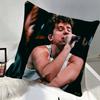 Singer Cool CCharlie Puth Pillow Case Square Pillow Bedroom Sofa Leisure Comfort Cushion Car Home Decoration