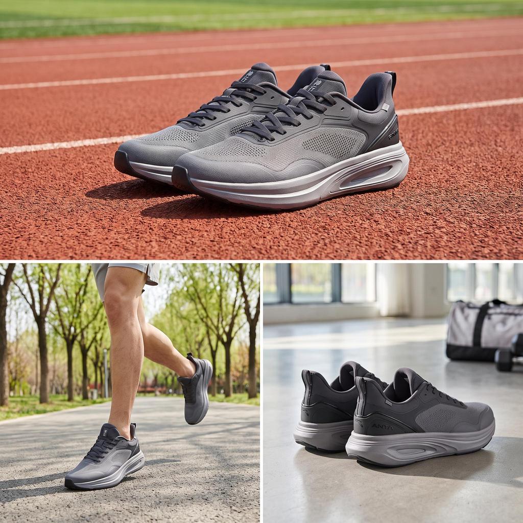 Anta Shining 14 Sports Shoes Spring 2026 Training Shoes Men Sneakers Gray 112617711-9