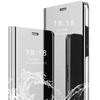 Xiaomi Redmi 9C Case (NFC) - Smart Case - Plating Mirror - Silver - Rigid - Flap