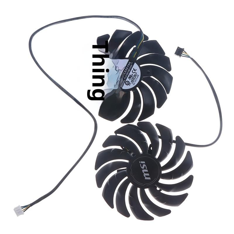Video Card Fan For Msi Geforce Rtx 3070 3060 3060Ti Ventus 2X Oc 95Mm Pld10010S12Hh Rtx3060 Rtx3070 Rtx3060Ti Gpu Cooling Fan