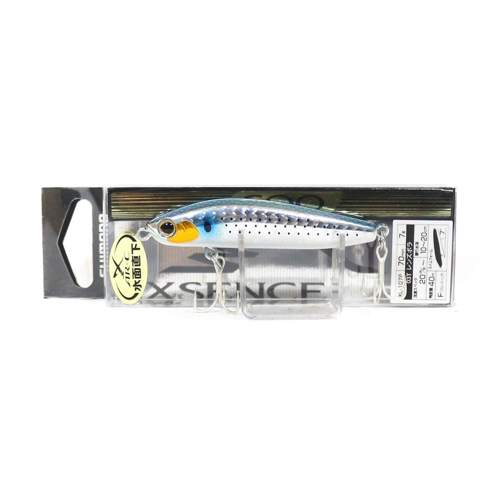 SHIMANO Minnow Exsence Coo 70mm 7g Lens Bora 03T Lure XL-107P