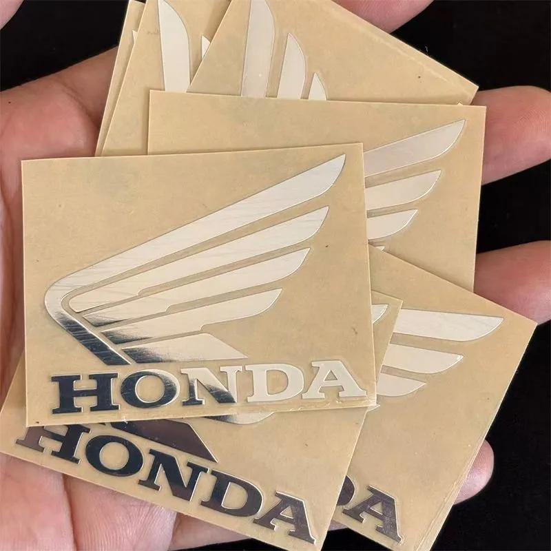 

3D Металлическая наклейка-логотип Honda Мотоцикл Бак Шлем Велосипед Наклейка для CBR1000 CBR600RR CBR650R CB1000R CB1100 CB650F CBR300R VFR1200 2pc