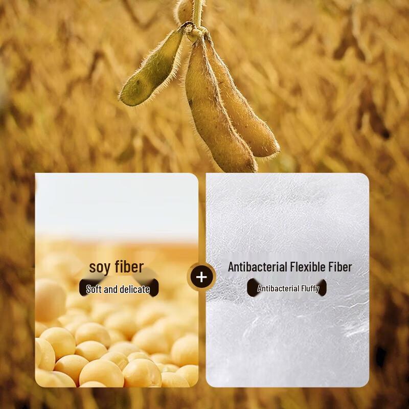 FUANNA Antibacterial All-Season 2-in-1 Soy Fiber Duvet