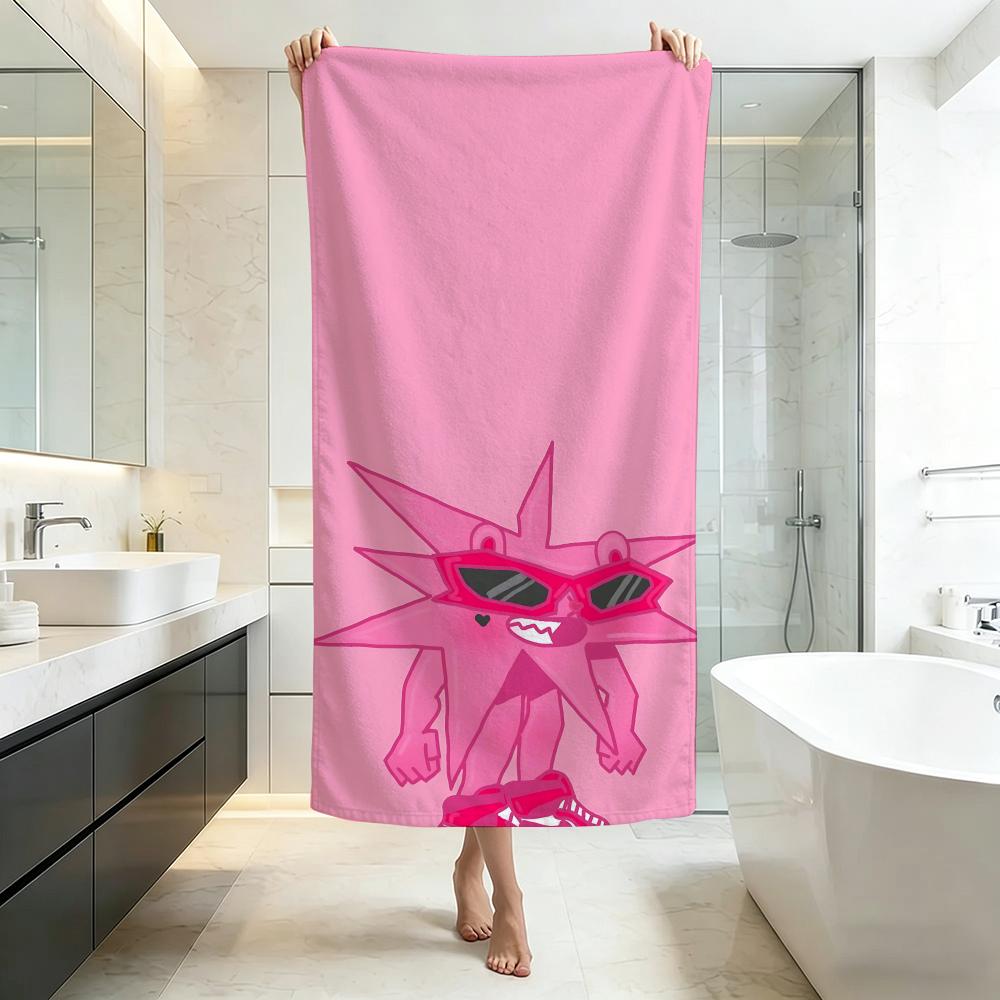 Trendy O-Omar CourtzS Towel Five-Star Hotel Quality Eco-Friendly Ultra Soft Thick Towels & Beach Towels