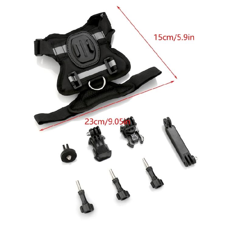 Easy To Use Puss Camera Mount Bracket For First Person Phtography Feature Double Camera Setups Comfortable Vest Type
