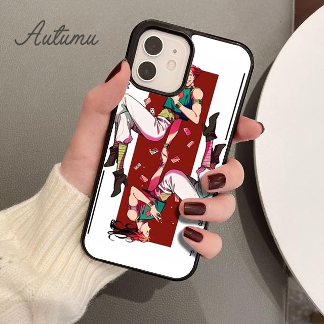 Fashion Hisoka Anime HUNTER×HUNTER Phone Case for iPhone 11 12 13 14 Pro Max Mini XR XS SE 2020 6S 7 8 Plus Galaxy S21 S22 Cover