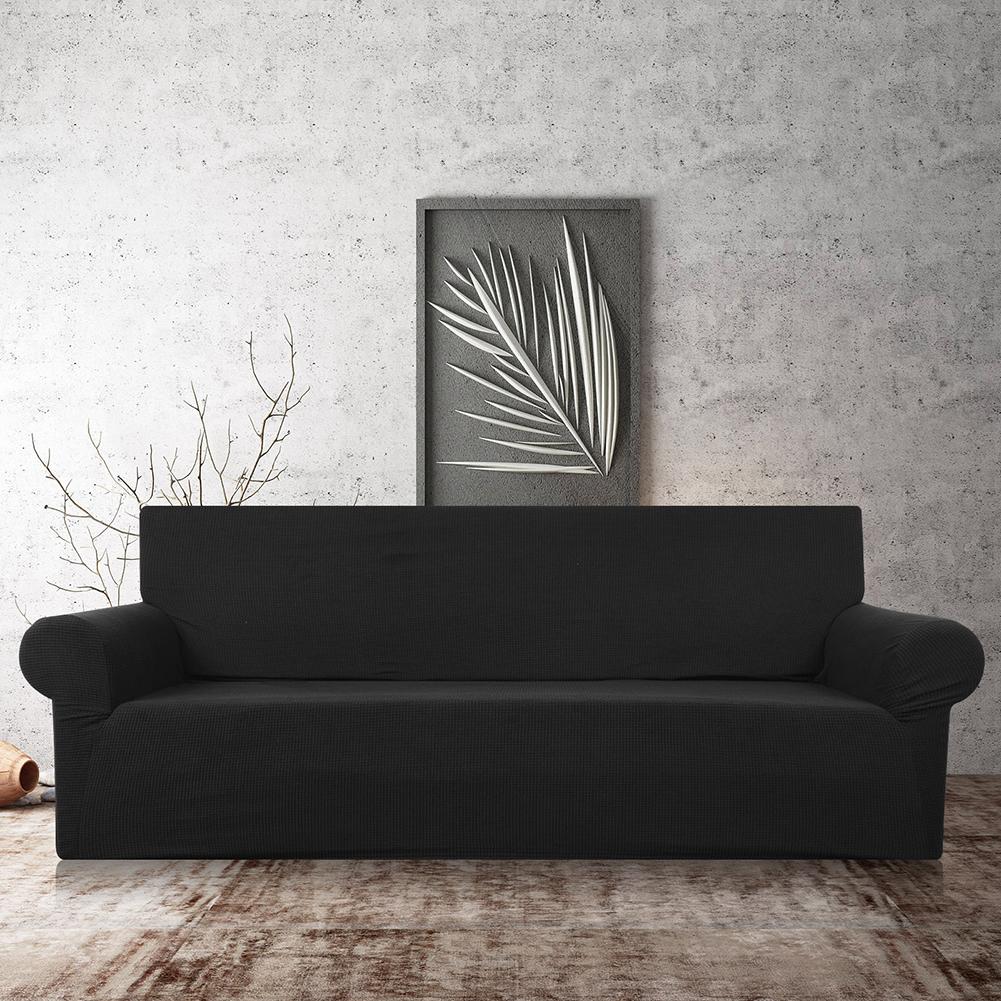 Jacquard Spandex Sofa Cover 1/2/3/4 Seater Stretch Couch Cover for Living Room Sofa Slipcover Furniture Protector for kids pets
