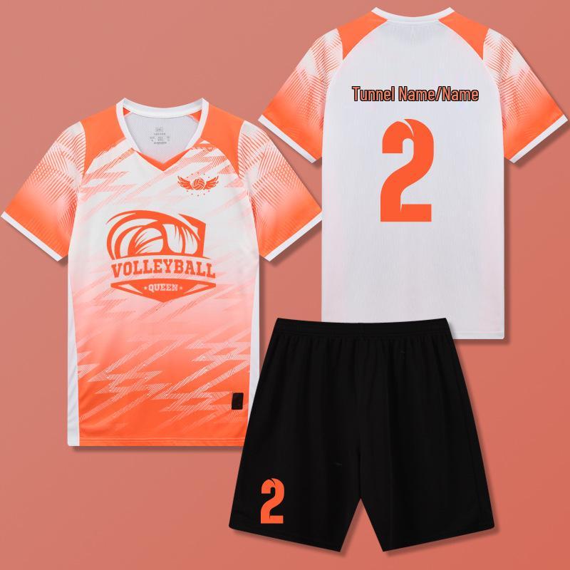 Quick-Dry Volleyball Uniform Set for Men, Women, and Students - Ideal for Training and Competition