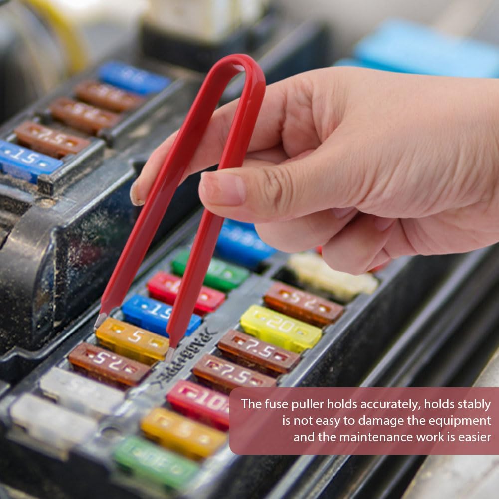 Relay Puller Pliers and Fuse Puller Pliers Set, Fuse Puller Tool for Car, Automotive Fuse Removal Tool, Car Electrical Disconnect Pliers, Car Vehicle