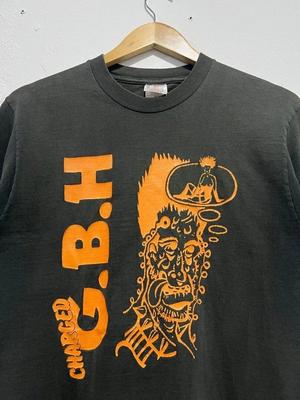 Rare 90's G.B.H Punk Rock Band T Shirt Basic Style Unisex Men Women S-5XL