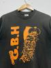 Rare 90's G.B.H Punk Rock Band T Shirt Basic Style Unisex Men Women S-5XL