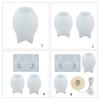 Dragon Egg Silicone Mold with Base Stand for Wedding Table Lamp Home Decoration
