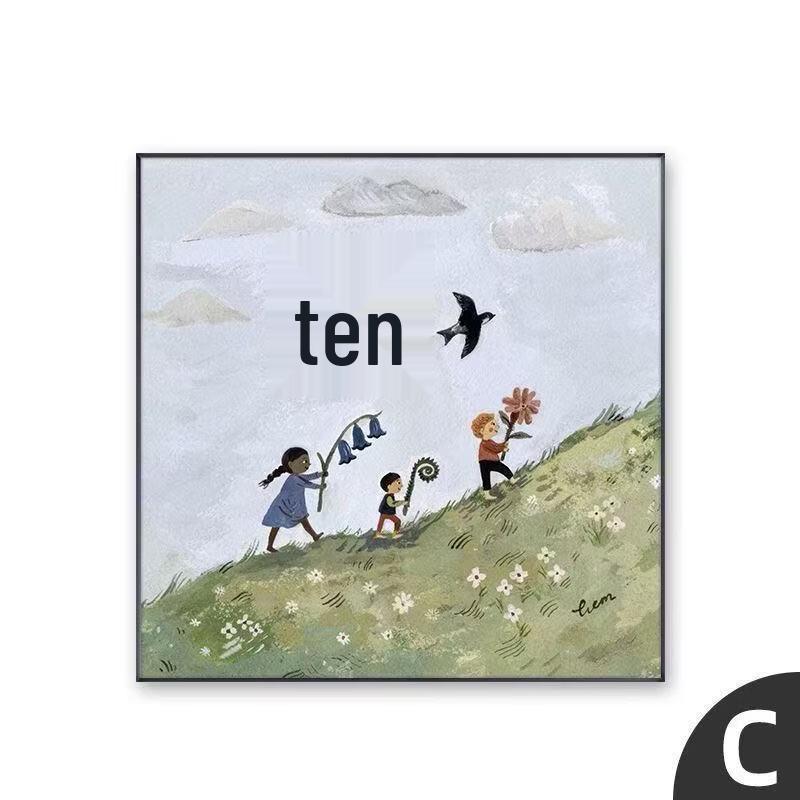 IRIR Nordic Cartoon Decorative Wall Art