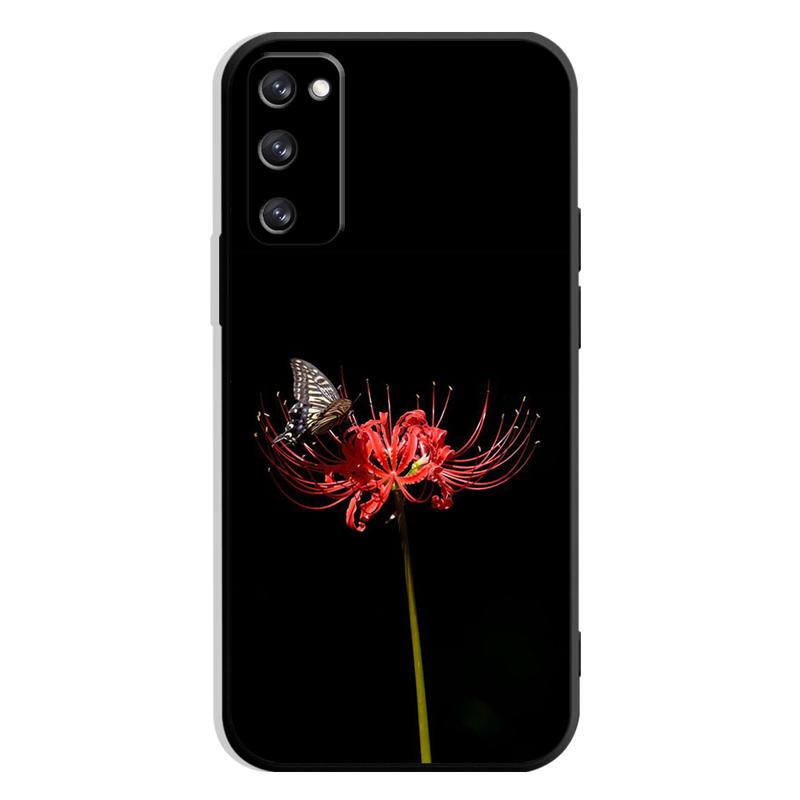 Red Equinox Flower Phone Case For iPhone Samsung Galaxy Redmi Xiaomi Note S A 6 7 8 9 10 11 12 13 14 15 16 20 21 22 23 53 54 Pro Max Plus Ultra TPU