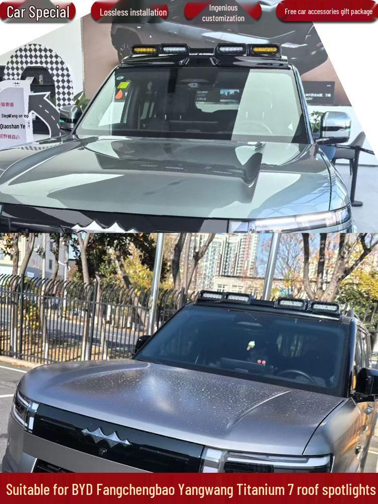 BYD Fangchengbao Bao7 Off-road Spotlight for Roof Modification