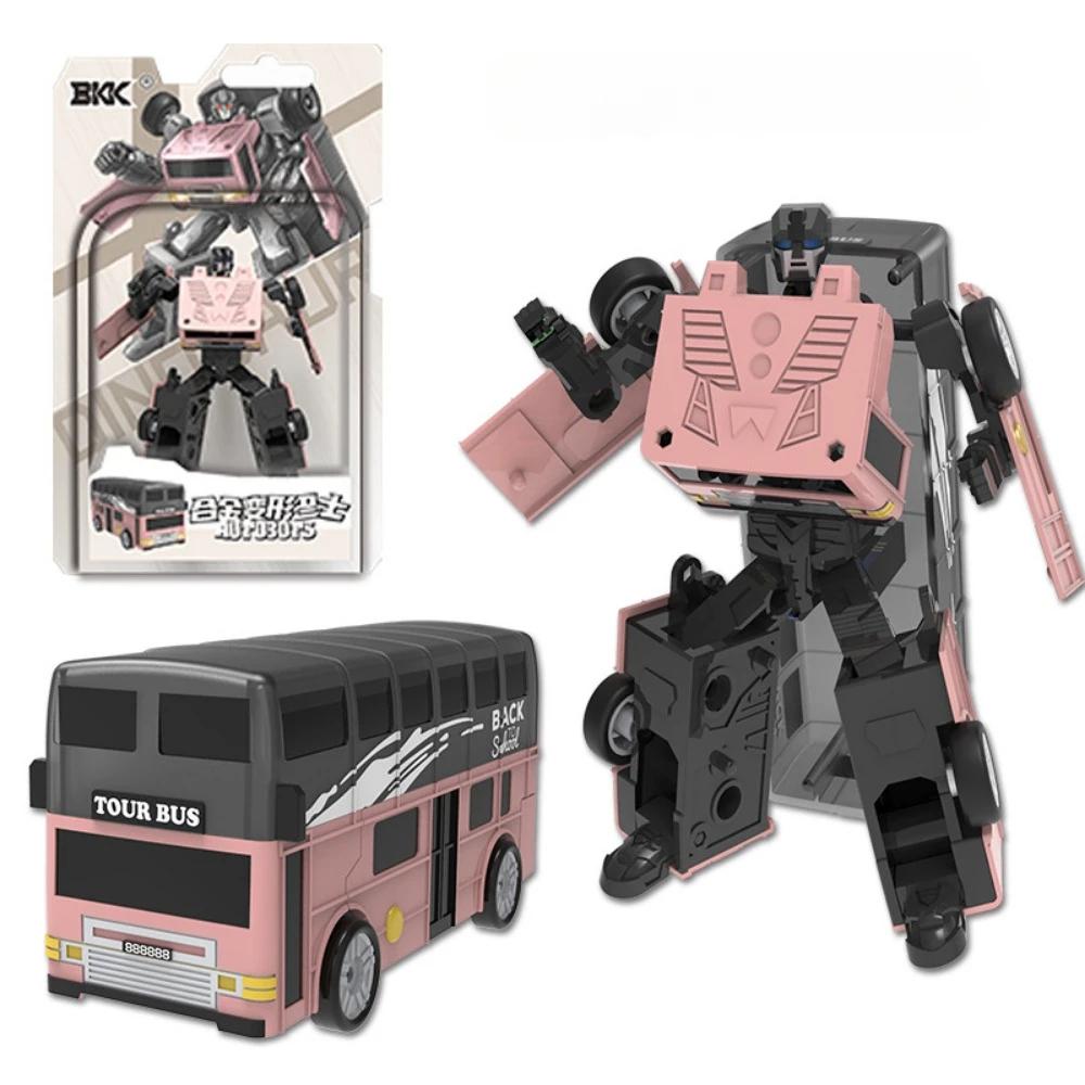 Deformation Bus School Bus Robot Toy Model  Alloy Car Boy Children's Toy